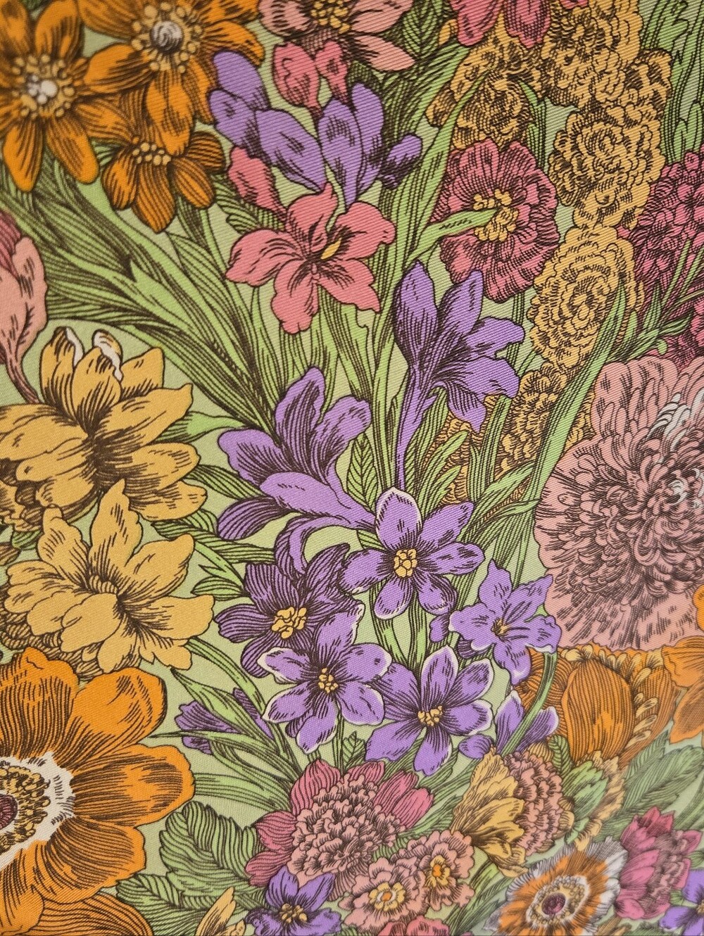 Liberty Of London Silk Floral Scarf